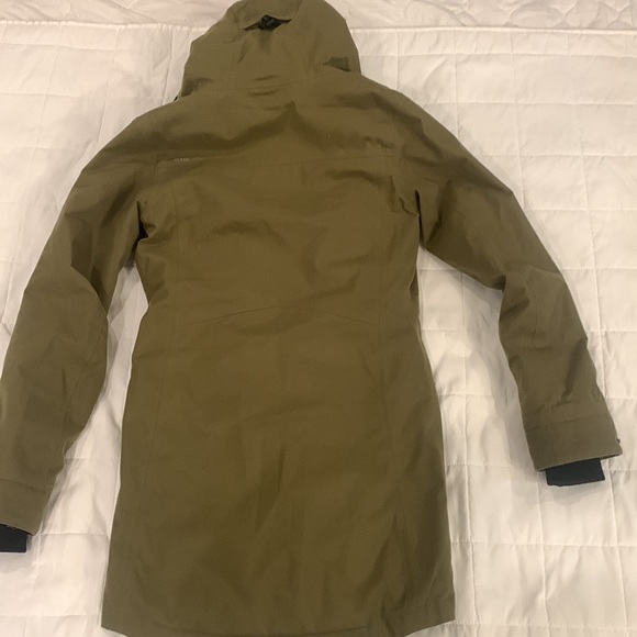 Gorgeous Ripzone Winter Jacket Ladies XS olive Military Green pockets snowboard - Picture 4 of 11
